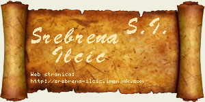 Srebrena Ilčić vizit kartica